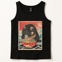 Moo Deng Ramen Japanese Vintage Moo Deng Japanese Noodles Tank Top