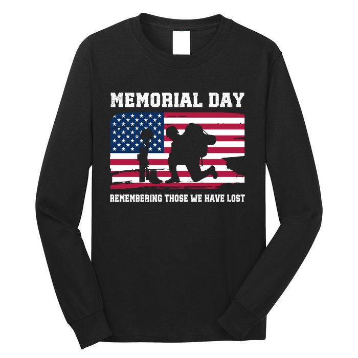 Memorial Day Remember Long Sleeve Shirt