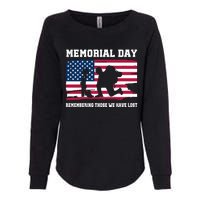 Memorial Day Remember Womens California Wash Sweatshirt