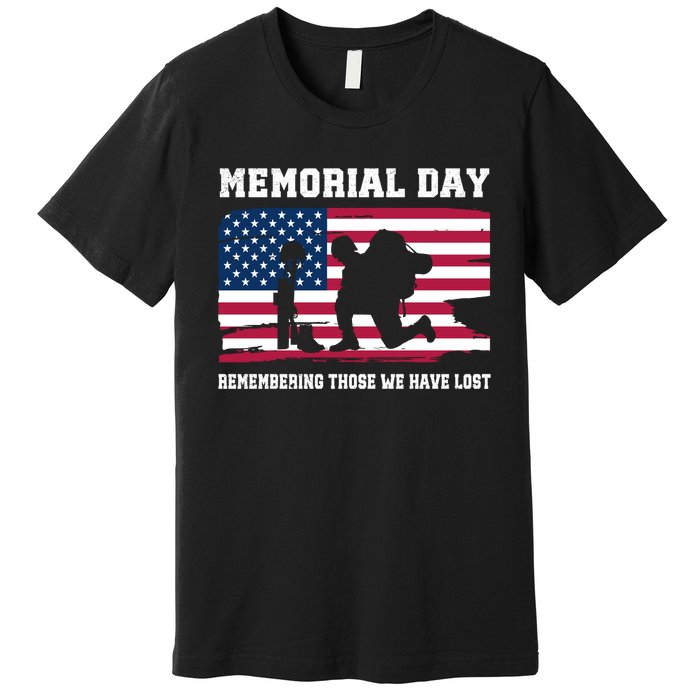 Memorial Day Remember Premium T-Shirt