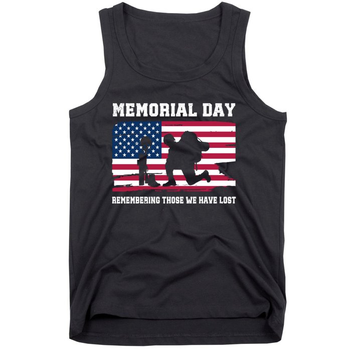 Memorial Day Remember Tank Top