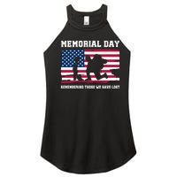 Memorial Day Remember Women's Perfect Tri Rocker Tank