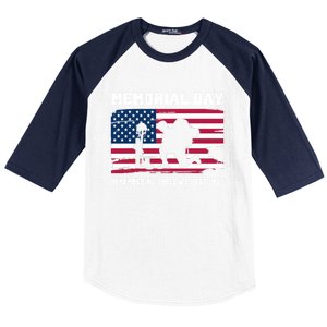 Memorial Day Remember Baseball Sleeve Shirt