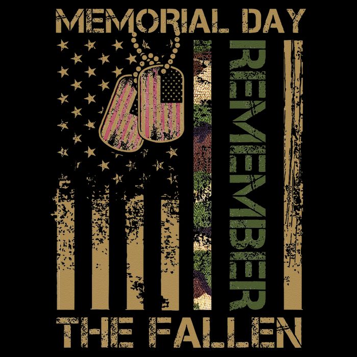 Memorial Day Remember The Fallen Veteran Military Vintage Womens Tank Top