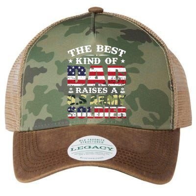 Military Dad Raised A U.S Army Soldier Legacy Tie Dye Trucker Hat