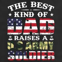 Military Dad Raised A U.S Army Soldier Cool Comfort Performance Bucket Hat