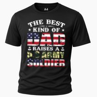 Military Dad Raised A U.S Army Soldier Cooling Performance Crew T-Shirt