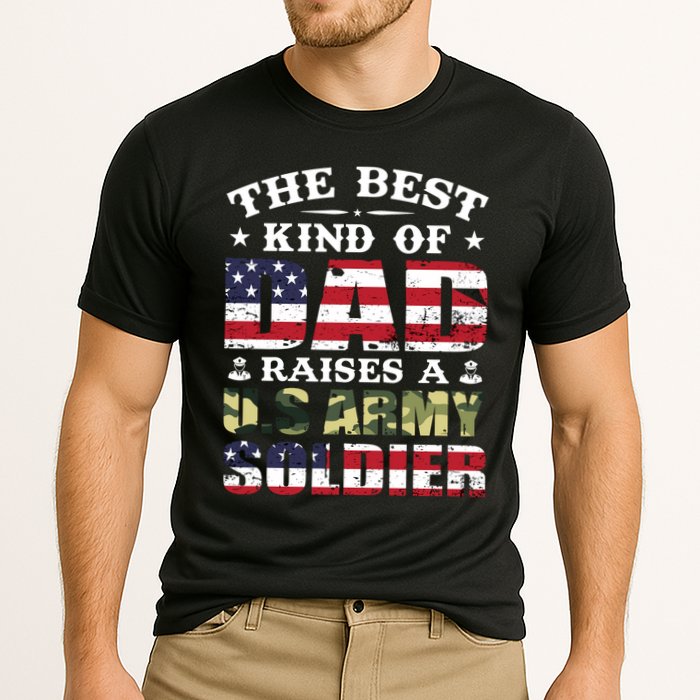 Military Dad Raised A U.S Army Soldier Cooling Performance Crew T-Shirt