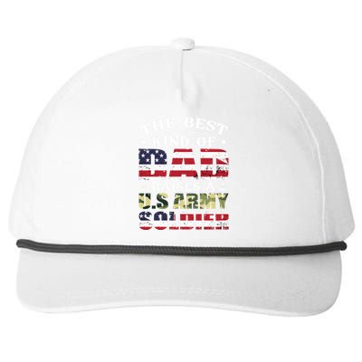 Military Dad Raised A U.S Army Soldier Snapback Five-Panel Rope Hat