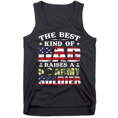 Military Dad Raised A U.S Army Soldier Tank Top