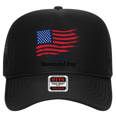 Memorial Day Remember And Honor America Flag Meaningful Gift Trucker Hat
