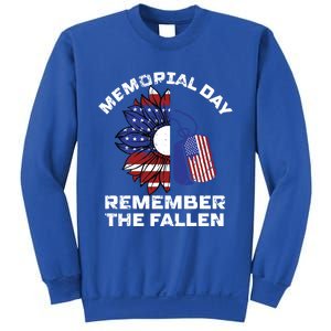 Memorial Day Remember The Fallen Honor Those Who Served Cute Gift Sweatshirt