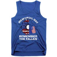 Memorial Day Remember The Fallen Honor Those Who Served Cute Gift Tank Top