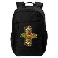 Melting Down Rubik Rubix Rubics Player Cube Daily Commute Backpack