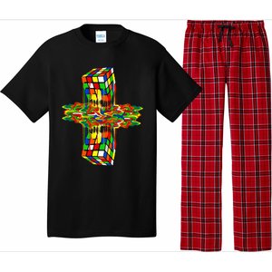 Melting Down Rubik Rubix Rubics Player Cube Pajama Set