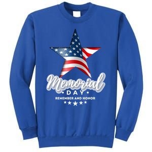 Memorial Day Remember And Honor Gift Sweatshirt