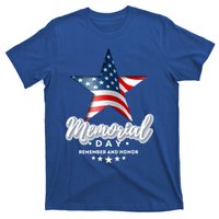 Memorial Day Remember And Honor Gift T-Shirt