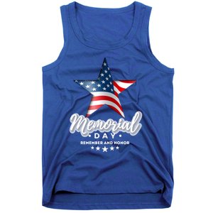 Memorial Day Remember And Honor Gift Tank Top