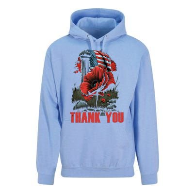 Memorial Day Red Poppy Flower Fallen Hero Veteran Usa Flag Cute Gift Unisex Surf Hoodie