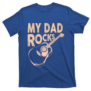 My Dad Rocks/ Father Day Quote Saying Gift T-Shirt