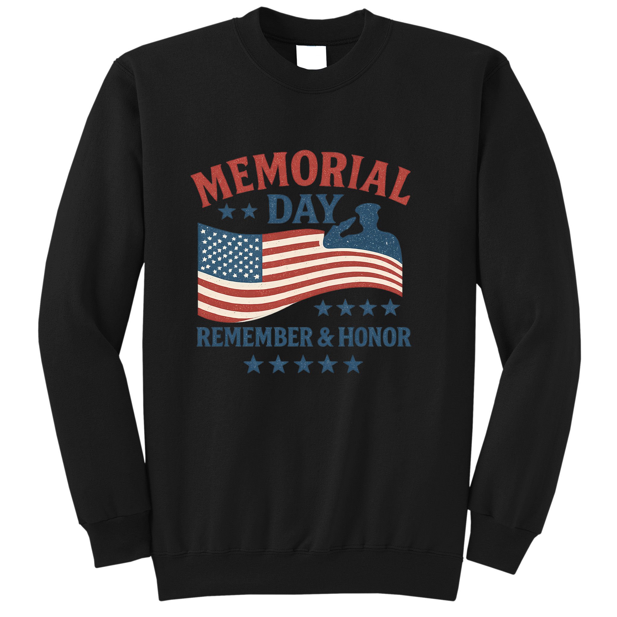 Memorial Day Remember & Honor Sweatshirt