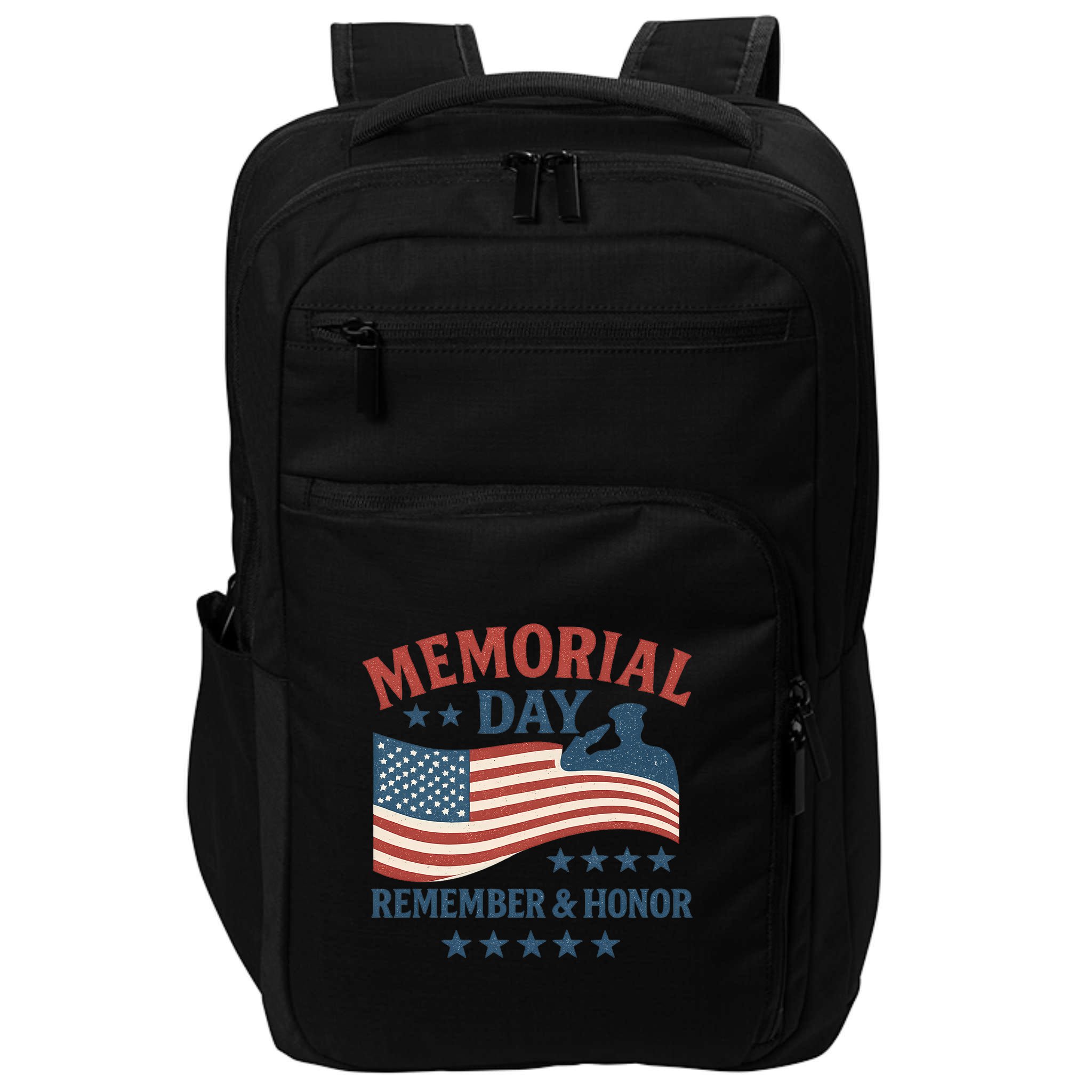 Memorial Day Remember & Honor Impact Tech Backpack