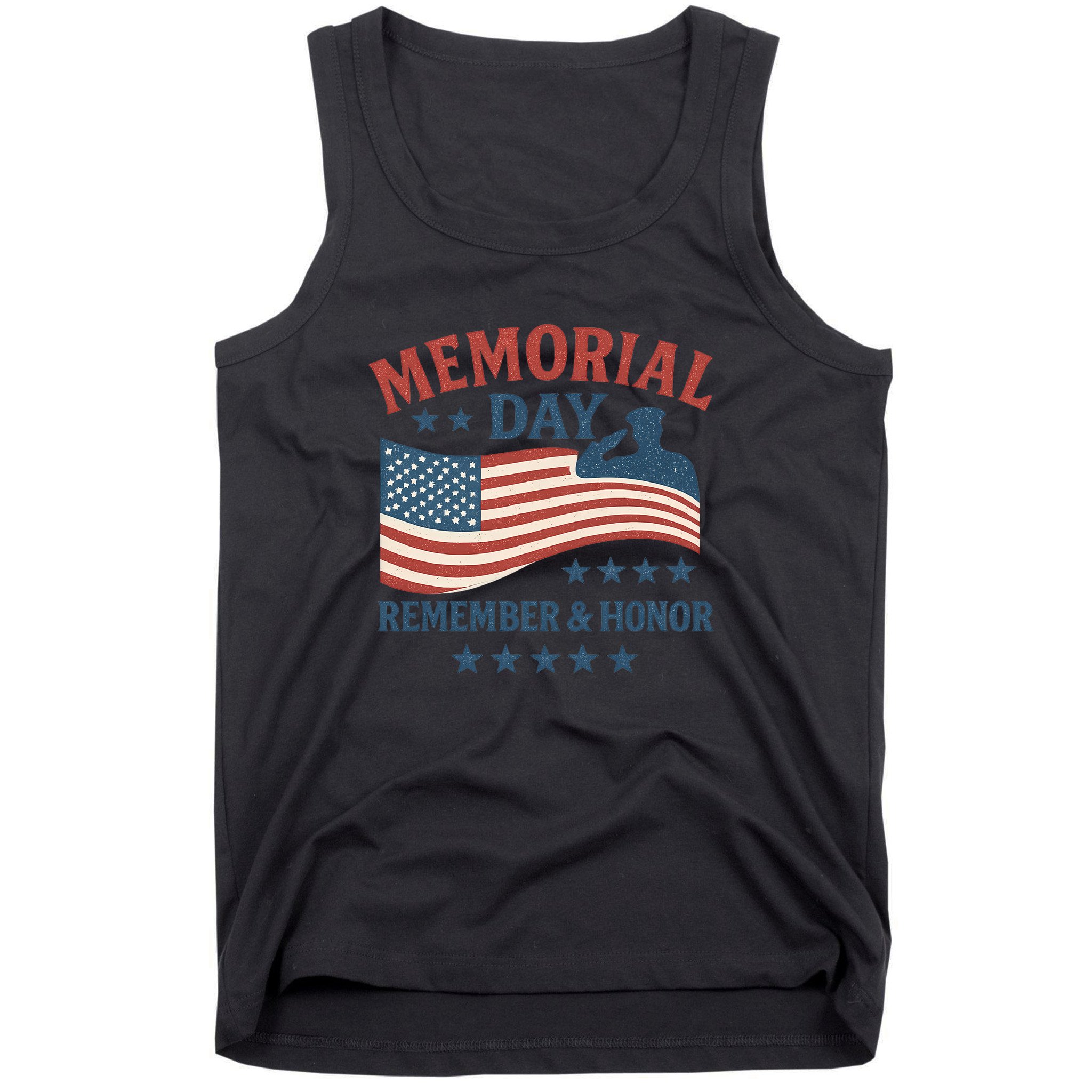 Memorial Day Remember & Honor Tank Top