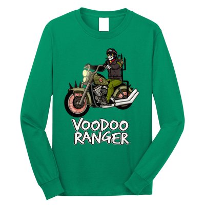 Motorcycle Drag Racing Voodoo Bike Rider Long Sleeve Shirt