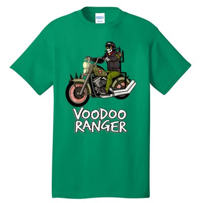 Motorcycle Drag Racing Voodoo Bike Rider Tall T-Shirt