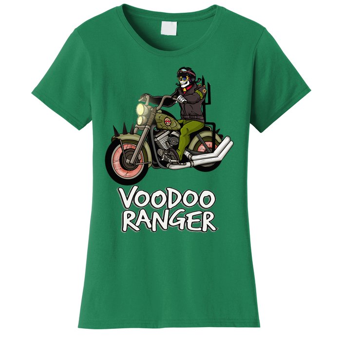 Motorcycle Drag Racing Voodoo Bike Rider Women's T-Shirt