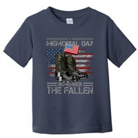 Memorial Day Remember The Fallen Vintage Toddler T-Shirt