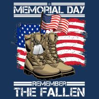 Memorial Day Remember The Fallen Cool Comfort Performance Bucket Hat