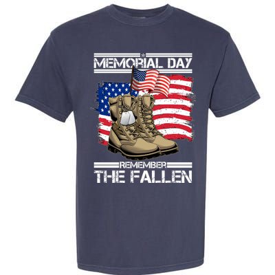 Memorial Day Remember The Fallen Garment-Dyed Heavyweight T-Shirt
