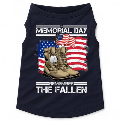 Memorial Day Remember The Fallen Doggie Tank