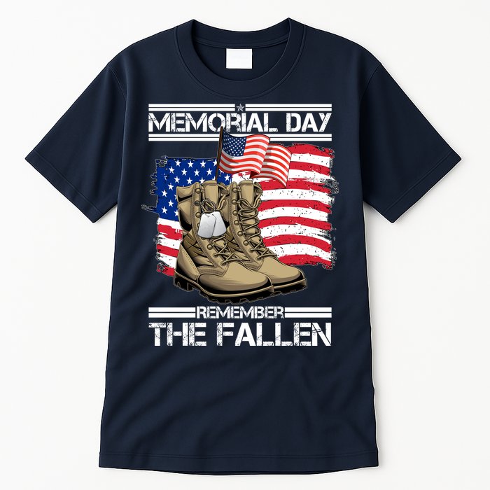 Memorial Day Remember The Fallen Tall T-Shirt