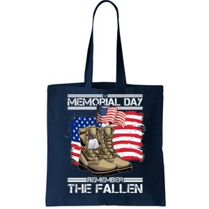 Memorial Day Remember The Fallen Tote Bag