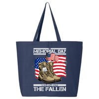 Memorial Day Remember The Fallen 25L Jumbo Tote