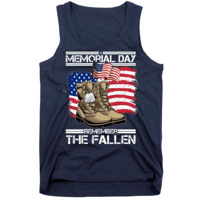 Memorial Day Remember The Fallen Tank Top