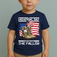 Memorial Day Remember The Fallen Toddler T-Shirt