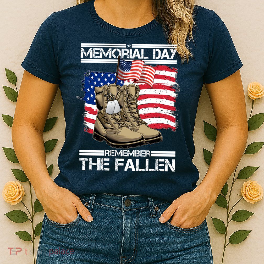Memorial Day Remember The Fallen Womens T-Shirt