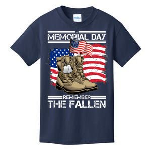 Memorial Day Remember The Fallen Kids T-Shirt