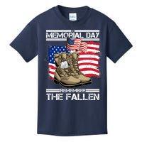 Memorial Day Remember The Fallen Kids T-Shirt