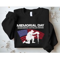 Memorial Day Remembering Our Fallen Heroes Us Flag Sweatshirt
