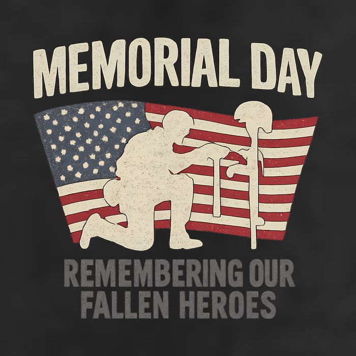 Memorial Day Remembering Our Fallen Heroes Cool Comfort Performance Bucket Hat
