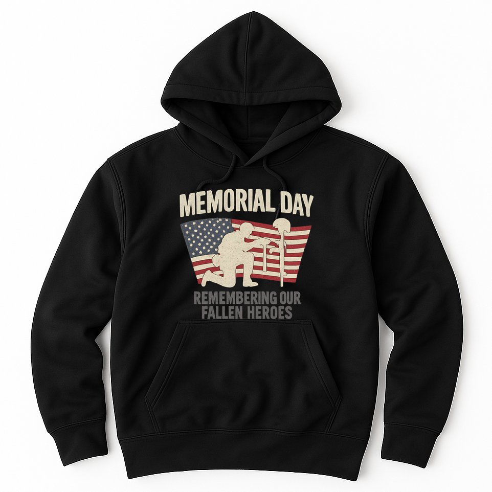 Memorial Day Remembering Our Fallen Heroes Hoodie