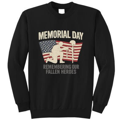 Memorial Day Remembering Our Fallen Heroes Sweatshirt