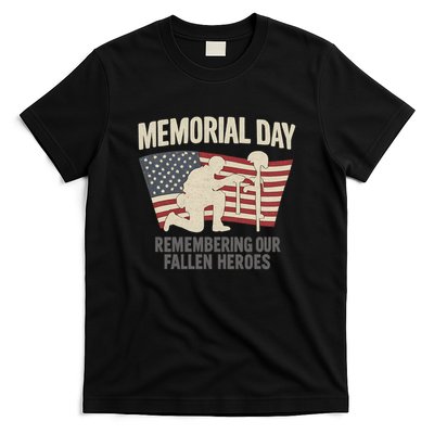 Memorial Day Remembering Our Fallen Heroes T-Shirt
