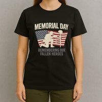 Memorial Day Remembering Our Fallen Heroes T-Shirt