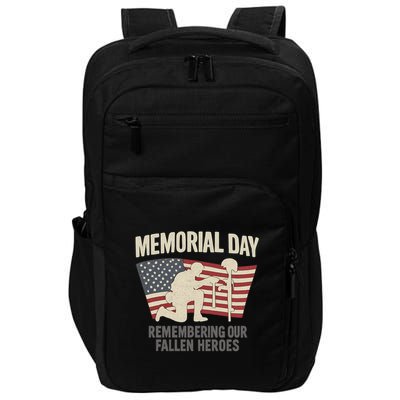Memorial Day Remembering Our Fallen Heroes Impact Tech Backpack