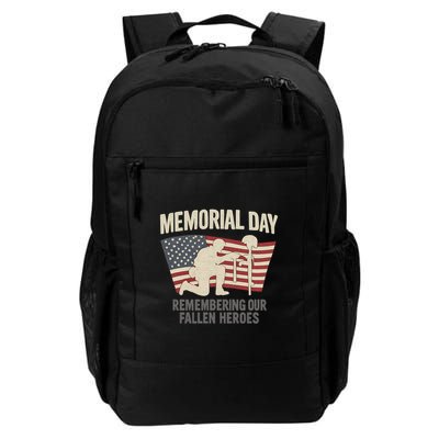 Memorial Day Remembering Our Fallen Heroes Backpack